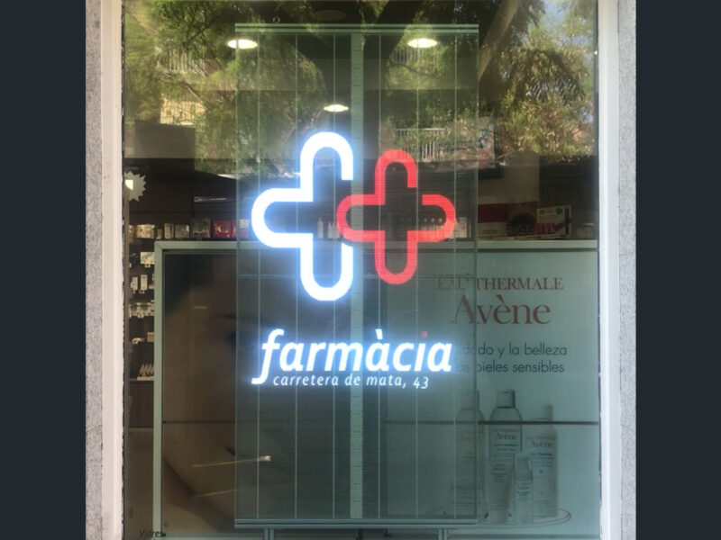 Pantalla LED Transparente